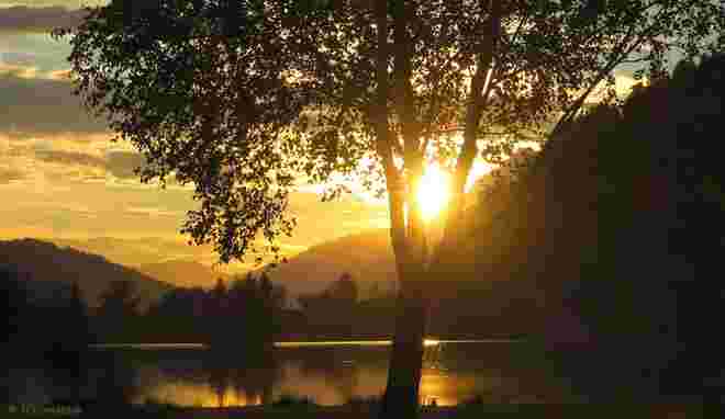 Goldener Oktoberabend