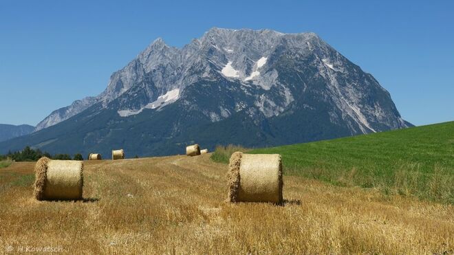Ein heißer Sommertag im Ennstal