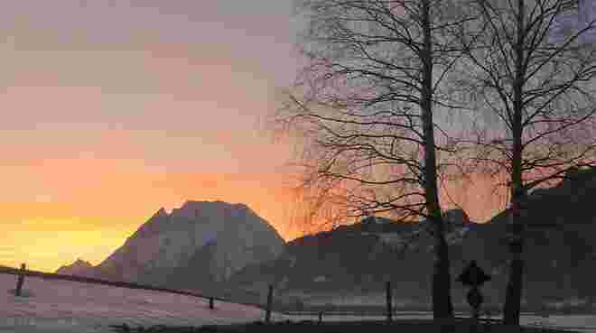 Stimmungsvoller Winterabend
