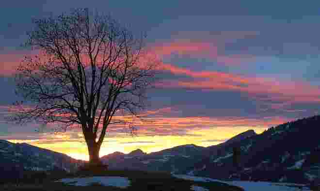 Abendstimmung im Ennstal