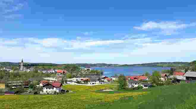 Schöner Seeblick