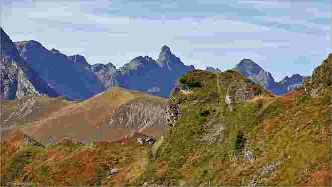 Schladminger Tauern im Herbstkleid