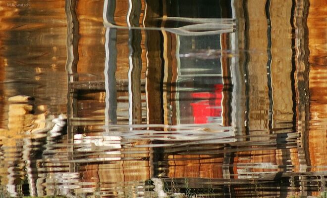 Moderne Kunst in der Natur