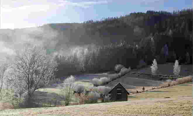 Raureifstimmung