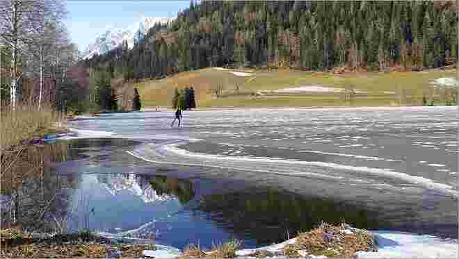 Eislaufen am Putterersee