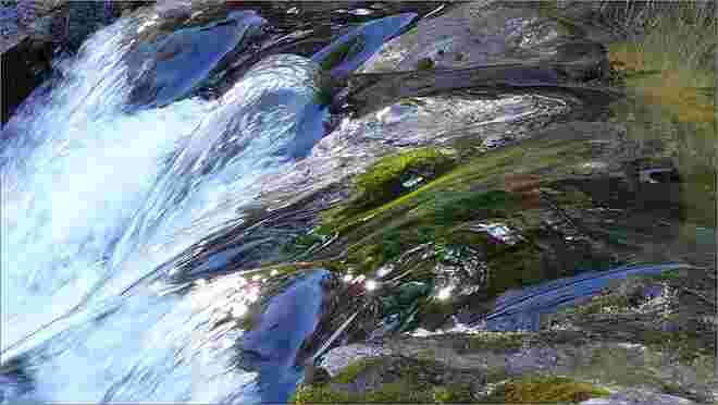 Fließendes Wasser