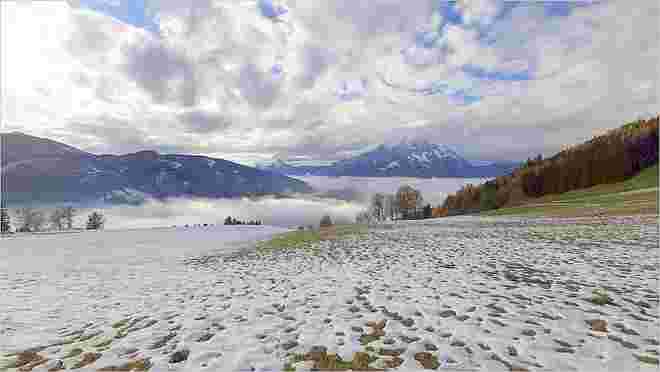 Stimmungsvoller Novembernachmittag am Erlsberg