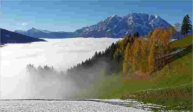 Über dem Nebelmeer