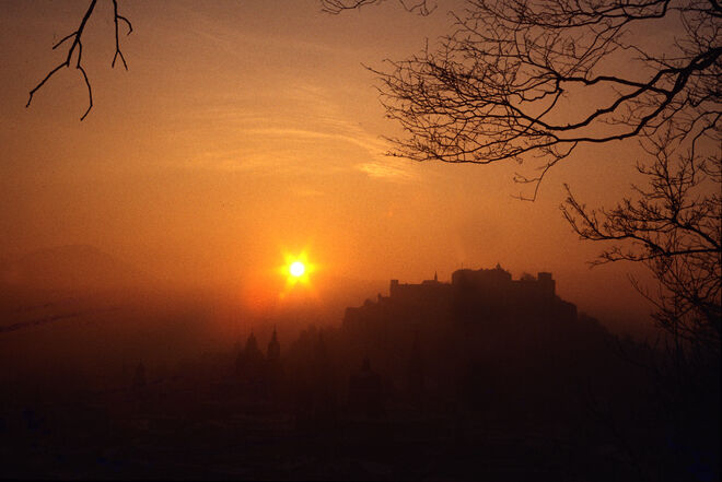 Die Sonne bricht durch