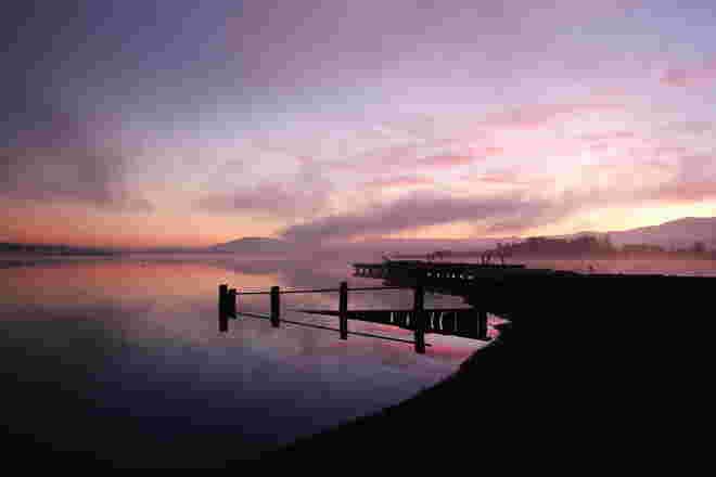 Ein Morgen in Pastell