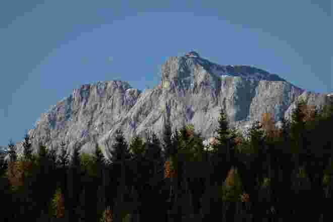 Paragleiter über dem Hochkönig