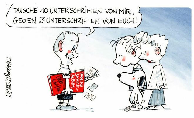 Sammelleidenschaft . . . 