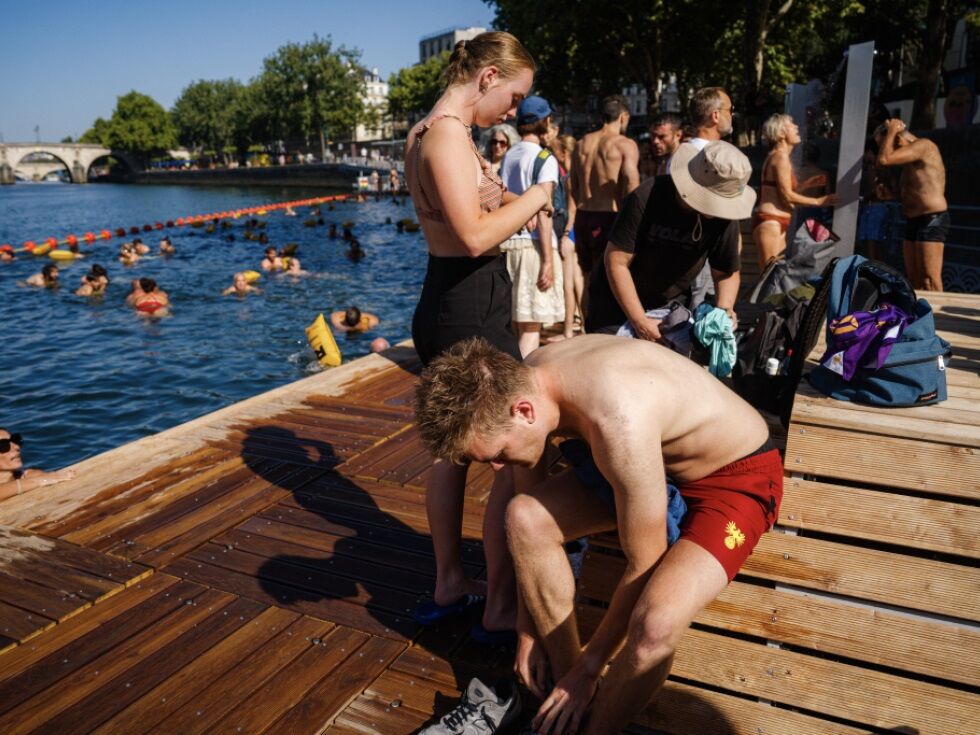 100.000 Menschen sind in Paris in die Seine gesprungen