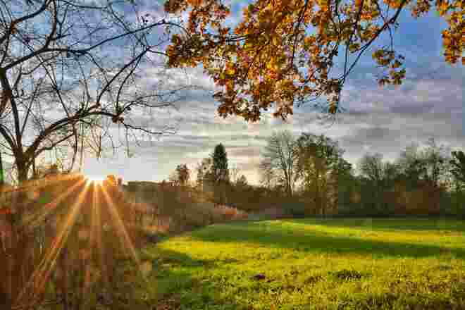 Spätherbstsonne