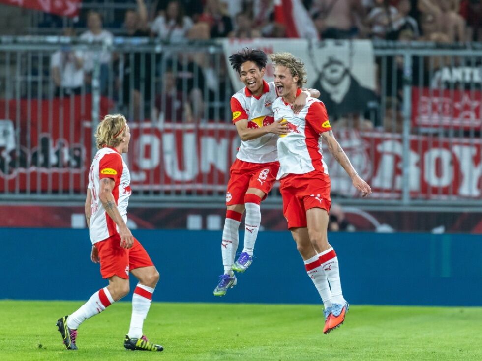 1:1 nach 4:1 - Salzburg meistert CL-Quali Hürde Bergen