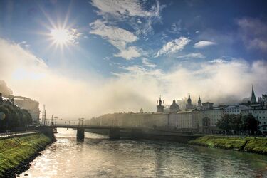 Nebelmorgen in Salzburg - darauf freue ich mich schon wieder sehr ...
