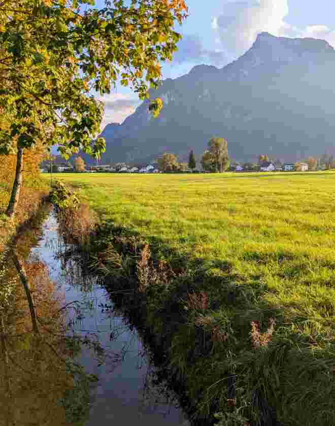 . . . abendliches Oktoberleuchten . . . 