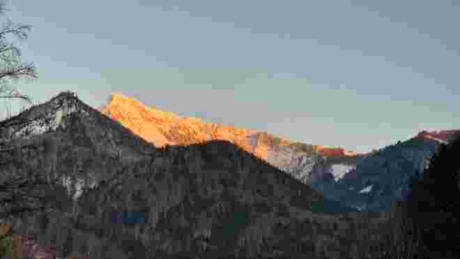 Schafberg in der Abendsonne