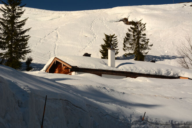 Roßfeldschihütte...