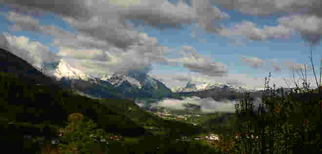 Unsere "Nachbarsgipfel" mit "Hut"