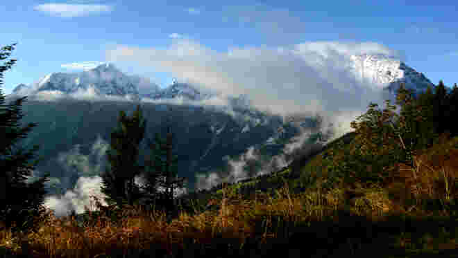 Herbstlicher Göllblick