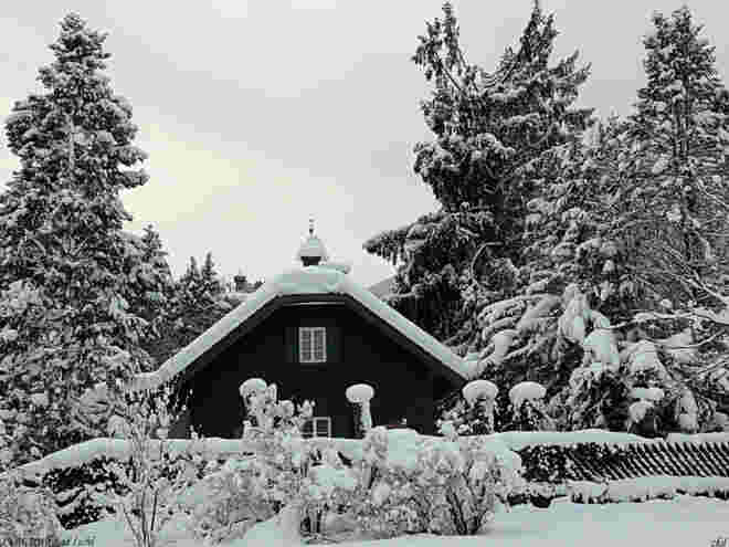 Winterwunderland auch in Ischl