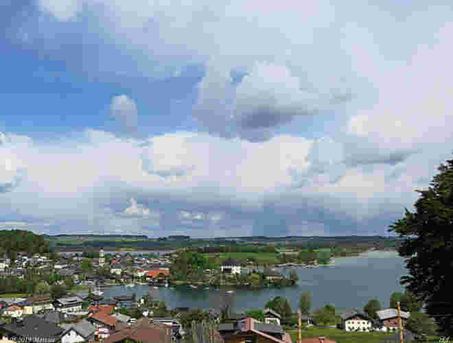 Wolkenstimmung über Mattsee