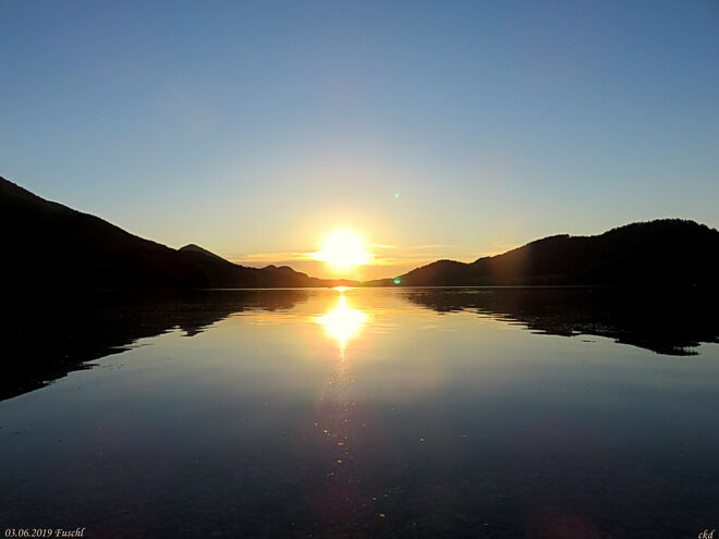 Fuschlsee Sundowner