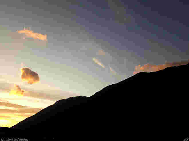 Sonnenaufgang über dem Dobratsch