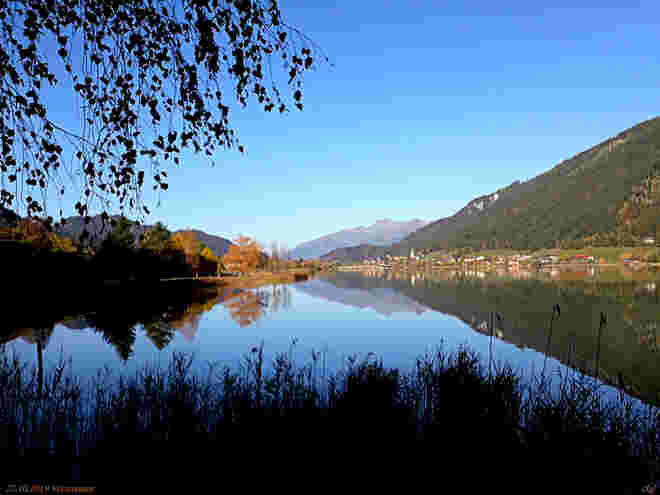 Oktobermorgen am Weißensee