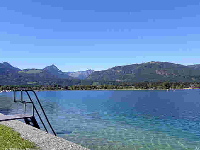 Wassertemperatur 18,5° 