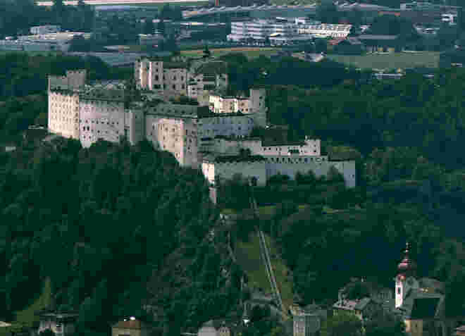 Festung aus ungewohnter Perspektive