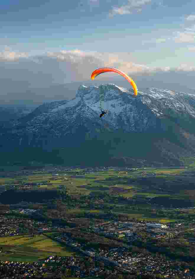 Abflug in die stadt