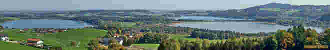 3 Seen - Panorama Blick 