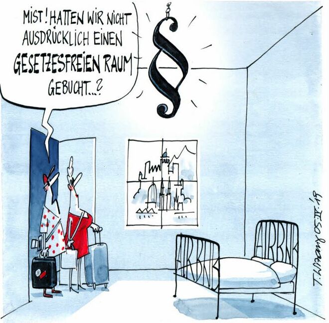 Das Problem mit der Online-Buchung . . . 