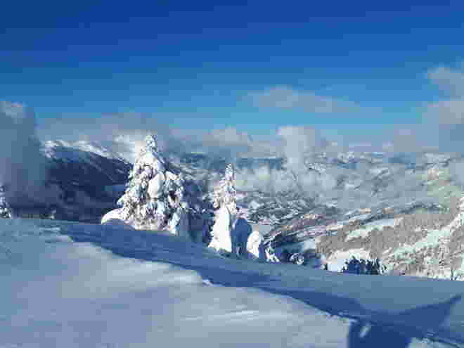 Winterlandschaft bei Dorfgastein