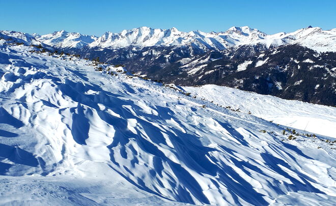 Herrliche Blicke auf die Berge