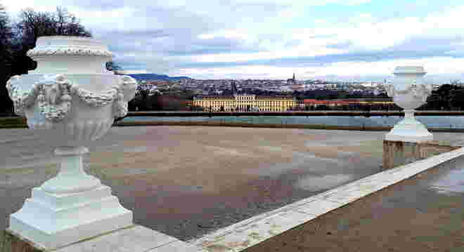 Blick auf Wien