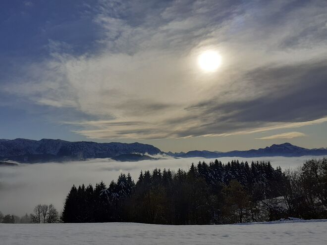 Nebel u. Schneemeer was willst du mehr