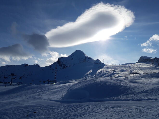 Föhnwolke über dem Kitz 