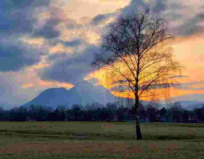 Sonnenuntergangstimmung 