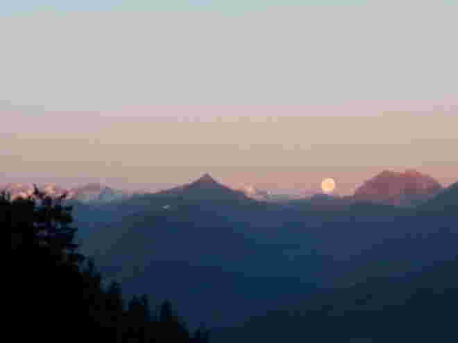 Vor dem Sonnenaufgang