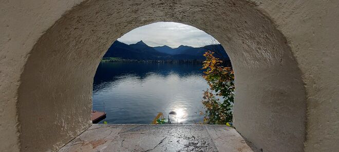 Blick auf den Wolfgangsee