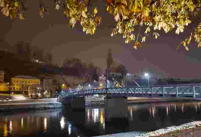 Winterliches Stadtbild 
