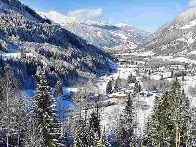 Winterliches Gasteinertal