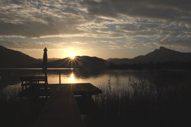 Der letzte Sommermorgen im Oktober