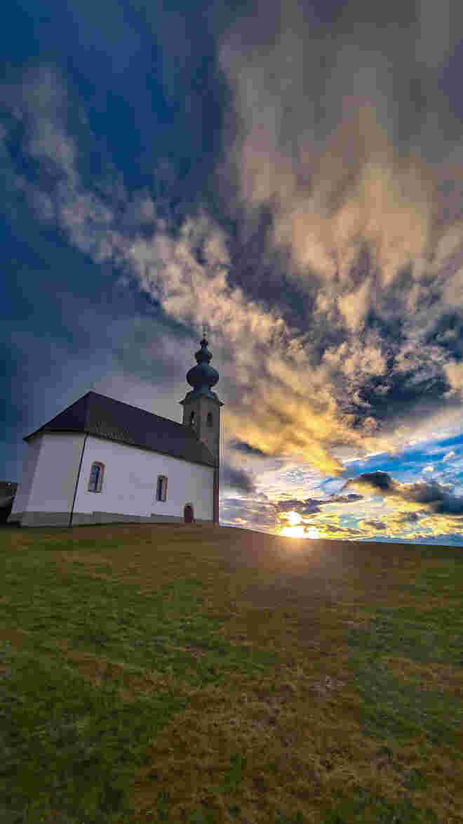 Abendstimmung nach einem Regenschauer