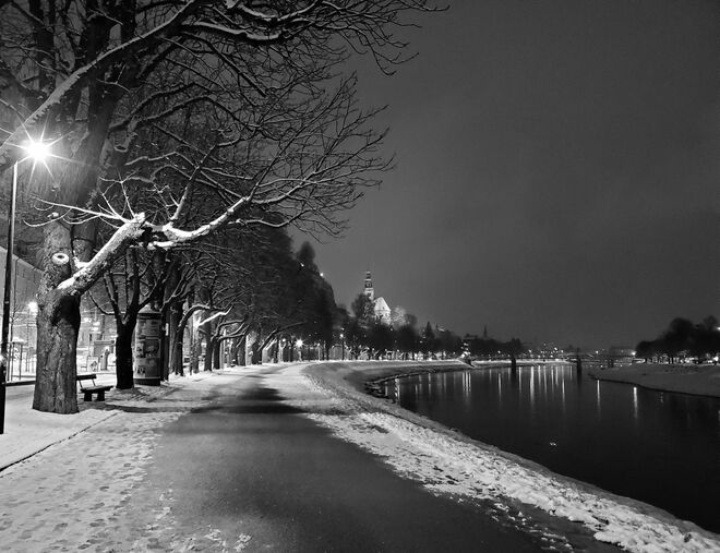 Abendstimmung am Kai 