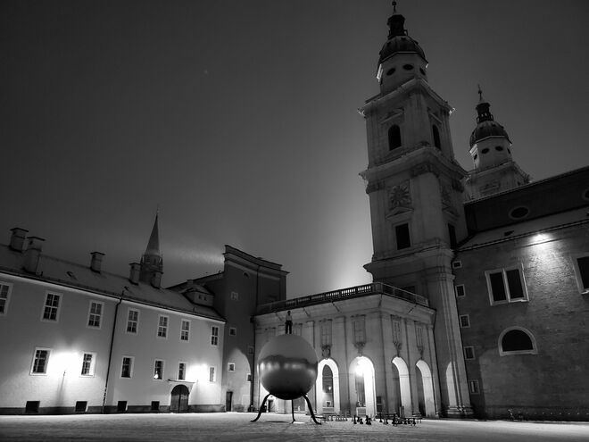 Ein Winterabend in Salzburg 