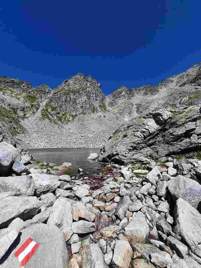 Kleiner Tauernsee bei Prachtwetter
